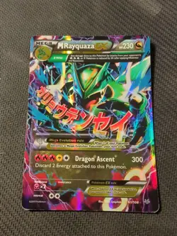 M Rayquaza EX 61/108 XY Roaring Skies Ultra Rare Card Pokemon TCG - Image 1