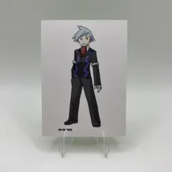 Pokemon Polaroid Trainer Steven Stone Sketch Art Card ZA STUDIO - Image 1