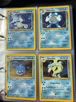 Pokemon Card Binder Collection Wotc, Vintage, Bulk, Holos Base Set Jungle 1st Ed - Image 5