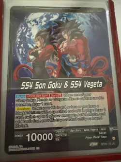 Dragon Ball Super Card Game SS4 Vegito, Sparking Potara BT24-112 Foil SLR - Image 2