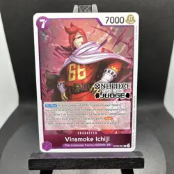 Vinsmoke Ichiji (Judge Pack Vol. 5) OP06-061 One Piece Promotion Cards Foil - Image 1