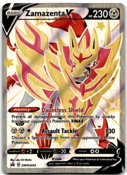 Zamazenta V (Shiny) - Promo SWSH: Sword & Shield Promo Cards SWSH293 NM - Image 1