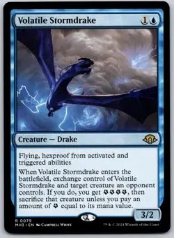 Volatile Stormdrake R Modern Horizons 3 79 NM - Image 1