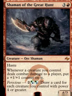 Fate Reforged #113 Shaman of the Great Hunt - Image 1