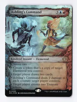 Ashling's Command (Showcase) (Foil) 0330 (R) MTG Lorwyn Eclipsed (ECL) - Image 1