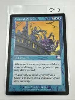 MTG LP Coastal Piracy Mercadian Masques Regular - Image 2