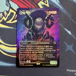 MTG Magic The Gathering Lorwyn Eclipsed Emptiness (Borderless) #0294 Foil - Image 1