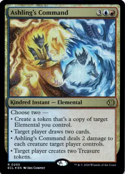 Ashling's Command FOIL Lorwyn Eclipsed Magic MTG NM - Image 1