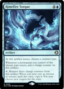 Rimefire Torque FOIL Lorwyn Eclipsed Magic MTG NM - Image 1