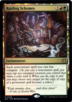 Raiding Schemes Lorwyn Eclipsed Magic MTG NM - Image 1