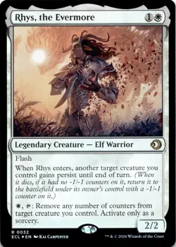 Rhys, the Evermore FOIL Lorwyn Eclipsed Magic MTG NM - Image 1