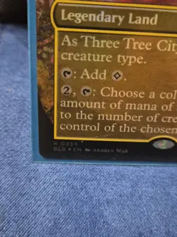Three Tree City (Borderless) (0339) Bloomburrow Foil - Image 3