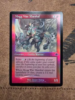 Mogg War Marshal (Retro Frame) Dominaria Remastered Foil - Image 1