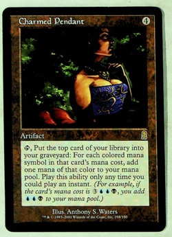Charmed Pendant - Odyssey - 2001 - Magic the Gathering - Image 1