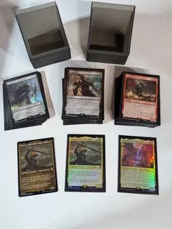 MTG Hosts of Mordor Commander Deck Precon Unmodified Sleeved NM - Image 1