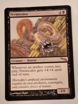 Vermiculos - Mirrodin Magic the Gathering MTG Nice! - Image 1