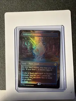 Hallowed Fountain (Borderless) Lorwyn Eclipsed Foil - Image 1