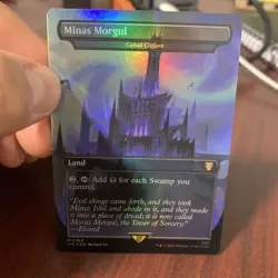 Mtg. Minas Morgul. Surge Foil Borderless. Lord of the Rings. Pack Fresh - Image 3