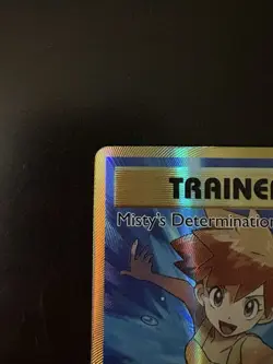 Pokemon TCG Misty's Determination Full Art Ultra Rare Holo XY Evolutions 108/108 - Image 3