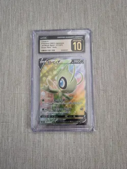 CGC 10 PRISTINE Celebi V 071/070 Pokemon Jet Black Spirit 2021 Japanese - Image 1