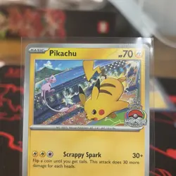 Pokemon Pikachu 2024 World Championships SVP EN 190 SEALED Promo M/NM - Image 3