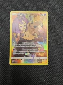 Pokemon Mimikyu (Secret Rare) 245/236 Sm-Cosmic Eclipse Holo - Image 1