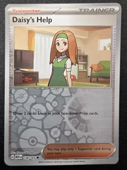 Pokemon TCG - Daisy's Help - Uncommon SV: Scarlet & Violet 151 158/165 NM - Image 1