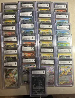 Massive Lot Of 25 CGC Graded Pokemon PROMOS -Mewtwo, Bulbasaur, Umbreon, Sylveon - Image 1