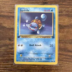 Squirtle 68/82 Team Rocket 1st Edition Pokemon TCG - Image 1