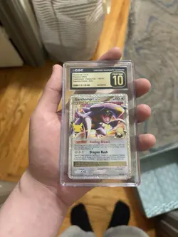 CGC 10 PRISTINE Garchomp C LV.X Celebrations Classic Coll. 145/147 Holo Pokemon - Image 1
