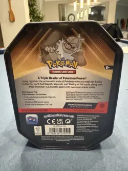 Pokemon TCG: Triple Whammy Slaking Collector's Tin - Sealed - Brand New - Image 2