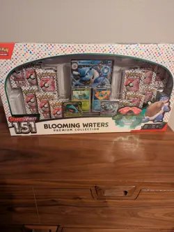 Pokemon Blooming Waters Scarlet and Violet 151 Premium Collection SEALED - Image 1