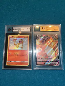 Charizard Vmax Holo MNT 9.5 Darkness Ablaze Shining Charmander KSA 9.5 Pokemon - Image 1