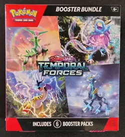 Pokemon: Scarlet & Violet Temporal Forces Booster (6 Packs) - New/Sealed - Image 1