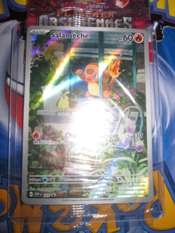 POKEMON SALAMECHE PROMO SVP FR 044 HOLOFOIL FRANCAIS FLAMMES OBSIDIENNES SCELLE - Image 1