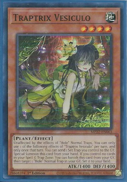 Traptrix Vesiculo - MP22-EN063 - Super Rare - 1st Edition Yugioh - Image 1