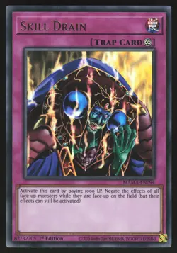 Skill Drain - MAMA-EN094 - Ultra Rare - 1st Edition Yugioh - Image 1