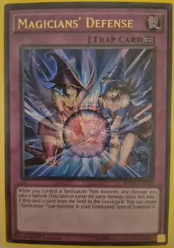 YuGiOh Magicians' Defense Ultra Rare 1st Edition MVP1-EN028 - Image 1