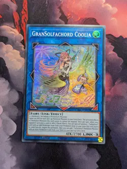 GranSolfachord Coolia CYAC-EN049 Super Rare 1st Edition NM Yugioh - Image 1