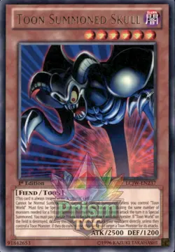 1st ed Toon Summoned Skull rare LCJW-EN237 Yugioh - Image 1