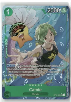 ONE PIECE WINGS OF THE CAPTAIN CAMIE ALTERNATE ART OP06-025 ENGLISH - Image 1