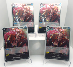 Who's Who Playset - OP08-091 x4 - Two Legends - One Piece TCG - English - Image 1