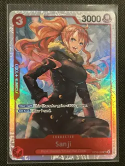 Sanji OP10-005 One Piece TCG Royal Blood Foil NM - Image 1