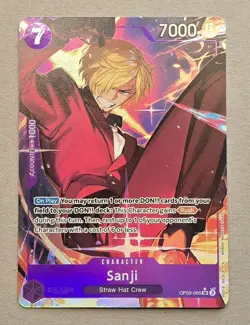 Sanji (065) (Parallel) - Emperors in the New World (OP09) One Piece TCG Holo - Image 1