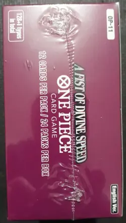 One Piece OP-11 A Fist Of Divine Speed English Booster Box - Image 5