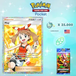 Pokemon TCG Pocket - May Full Art Card (English) - Image 1