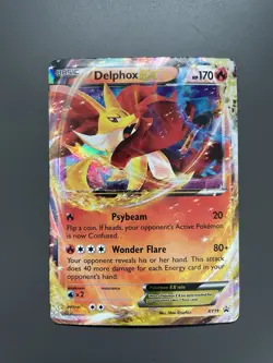 Pokemon TCG Delphox EX Holo Ultra Rare Black Star Promo Card XY19 - Image 1
