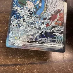 Kingdra EX 131 Pokemon TCG Scarlet & Violet Black Star Promo Holo Card Near Mint - Image 3