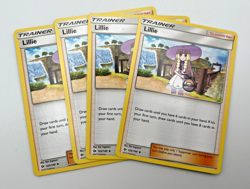 Lillie 122/149 x4 4x Playset Pokemon Card Sun & Moon Base 2017 - Image 1