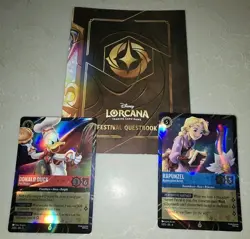 2026 Epcot Festival Of Arts Disney TCG LORCANA Repunzel Donald Duck Promo Card - Image 1